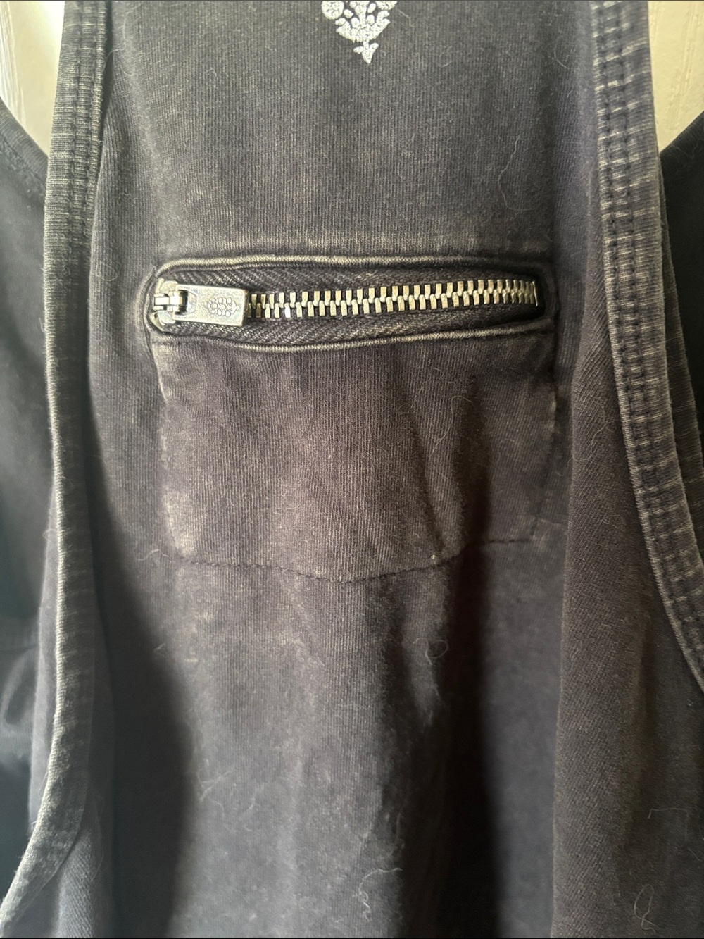 Free People Black Hotshot Mini Dress with Front Pockets - Picture 7 of 8